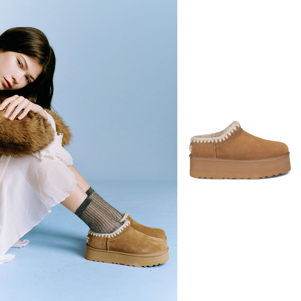 [무료배송] 호주정품 오즈라나 클래식 앨리사 마이크로 플랫폼 부츠 (굽 5cm) OZLANA UGG OZ0019