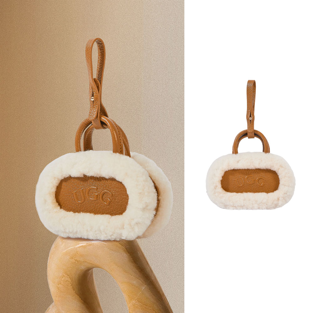 [무료배송] 호주정품 오즈라나 로고 레더 파우치 키링 OZLANA UGG OZ5010