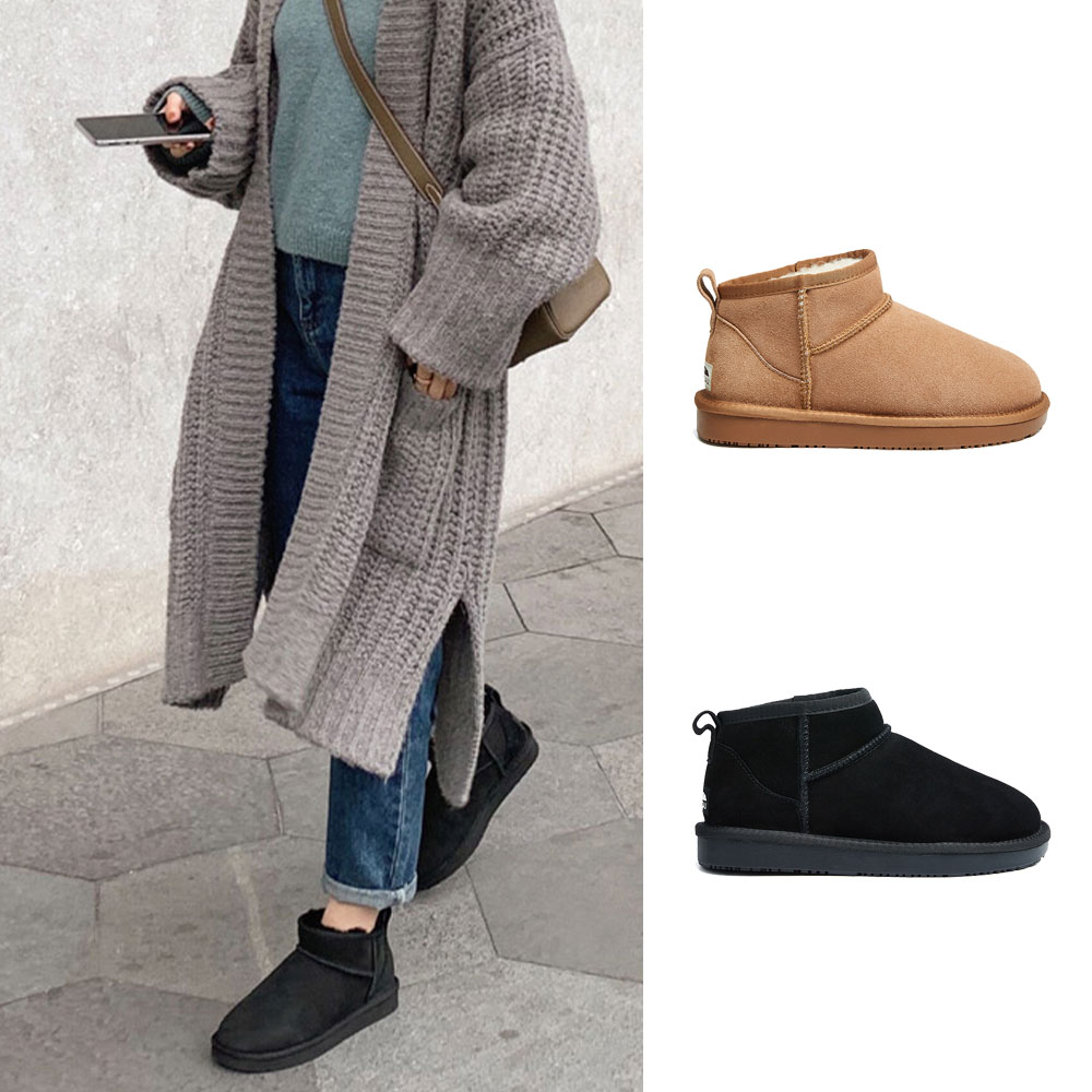 [무료배송] 호주정품 디케이 어그 울트라 미니 클래식 소가죽 부츠 DK UGG DK070C