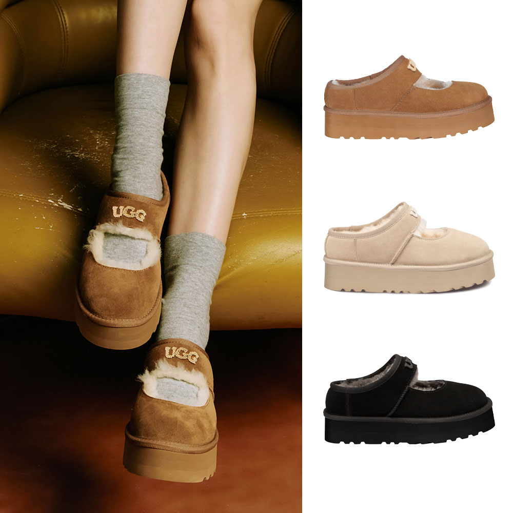 [무료배송] 호주정품 오즈라나 클래식 플랫폼 메리제인 어그 슈즈 (굽4cm) OZLANA UGG OZ1013