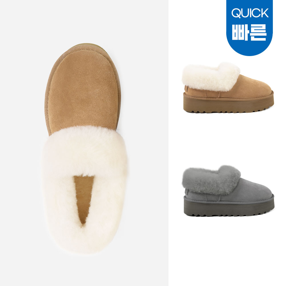 [빠른무료배송] 호주정품 오즈라나 클래식 블룸 부츠 (굽 4cm) OZLANA UGG OZ10002