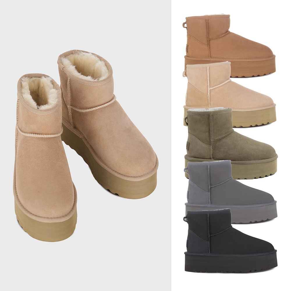 [무료배송] 호주정품 오즈라나 클래식 미니 플랫폼 부츠 (굽 5cm) OZLANA UGG OZ0006