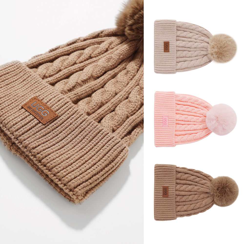 [무료배송] 호주정품 디케이 어그 폼폼 비니 DK UGG DS108