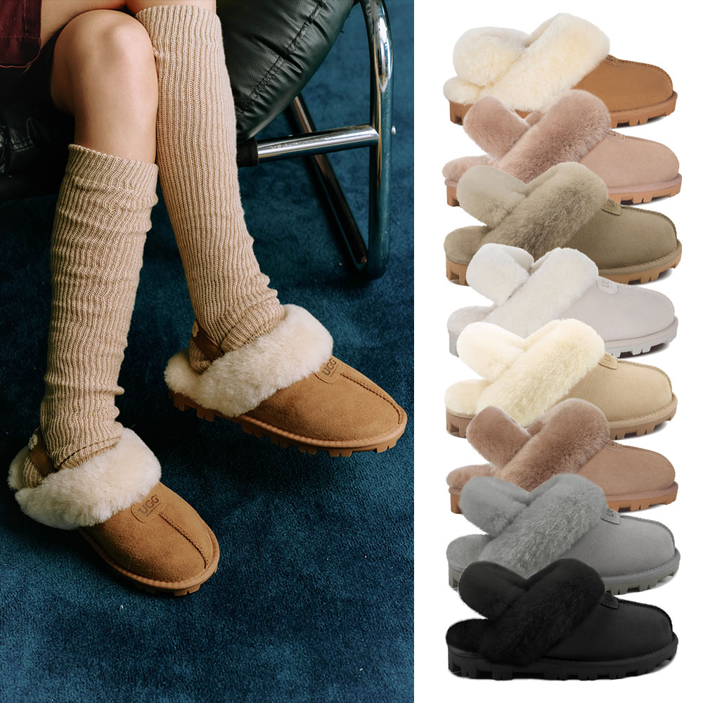 [무료배송] 호주정품 오즈라나 클래식 코케트 탈부착 밴딩 4WAY 슬리퍼 (굽 2.5cm) OZLANA UGG OZ3001